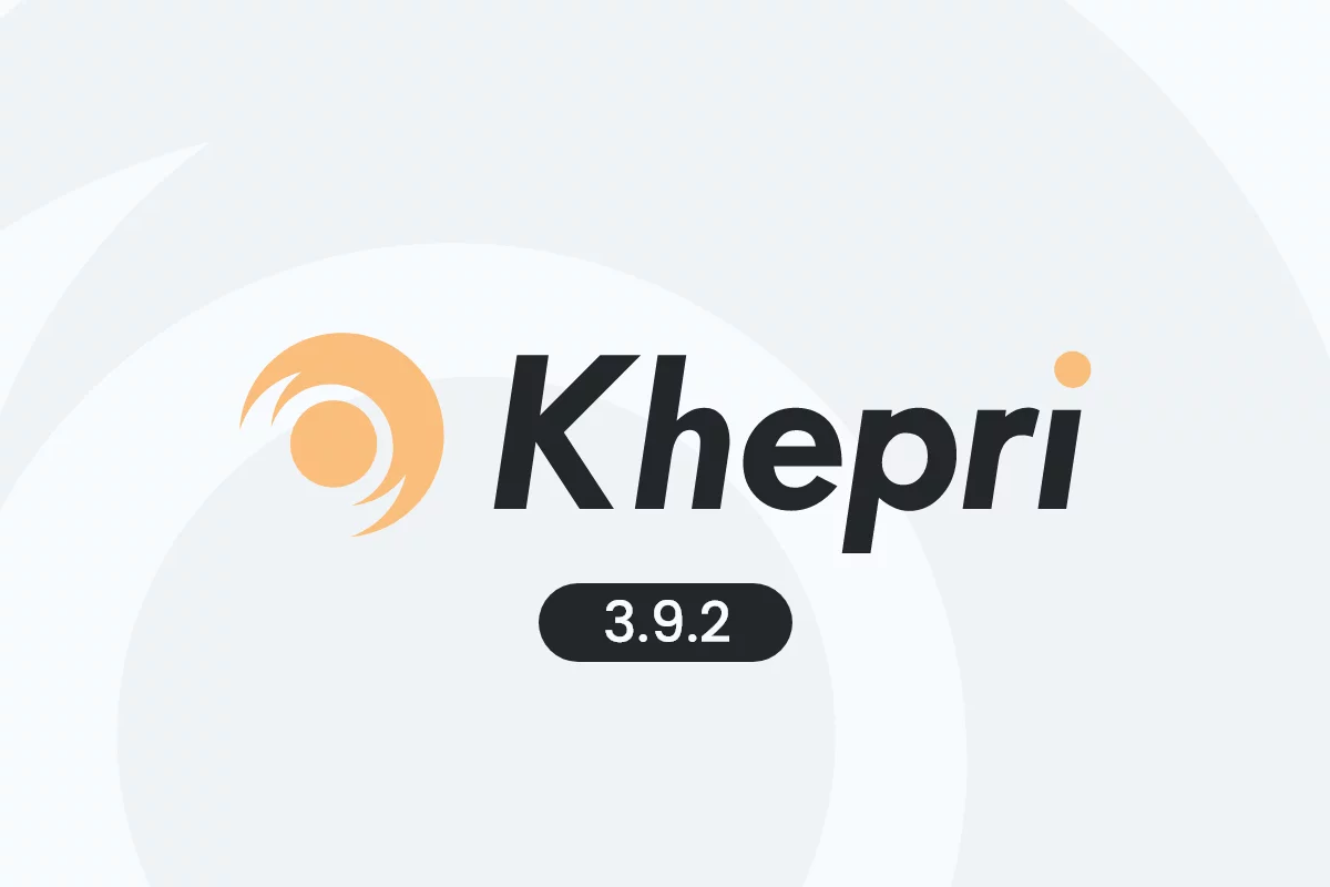 NEU: Khepri Template Version 3.9.2 Hauptbild: